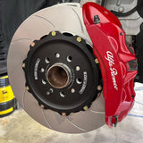 Alfa Romeo Giulia Quadrifoglio Steel Brake Rotor Upgrade