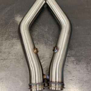 Catless RACE ONLY Downpipes with a 3” outlet (requires fabrication to create a FULL 3” exhaust system)  $799